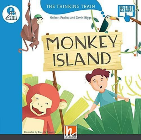 THE THINKING TRAIN MONKEY ISLAND - READER + ACCESS CODE (THE THINKING TRAIN B)