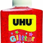 Uhu Kolla Glitter Kokkini 88 5ml 49921