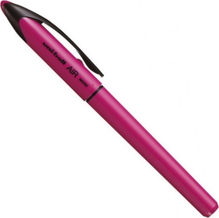 UNI BALL AIR MICRO ΣΤΥΛΟ UNI UBA-188EL-M ΡΟΖ (ΜΠΛΕ ΜΕΛΑΝΙ)