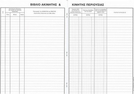 ΒΙΒΛΙΟ ΚΙΝΗΤΗΣ ΠΕΡΙΟΥΣΙΑΣ 3-2008