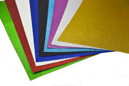 ΧΑΡΤΟΝΙΑ GLITTER COLORFIX 50Χ70 BLUE 250ΓΡ. Updated 1901504
