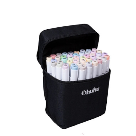 OHUHU ΣΕΤ 48 ΜΑΡΚΑΔΟΡΟΙ ΟΙΝΟΠΝΕΥΜΑΤΟΣ BRUSH & CHISEL PASTEL Y30-80404-26