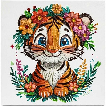 DOTZ DIAMOND ΣΕΤ ΖΩΓΡΑΦΙΚΗΣ 30Χ30 FLOWER CUBE DD34.3011