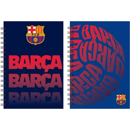 BACK ME UP ΤΕΤΡΑΔΙΟ ΣΠΙΡΑΛ 17Χ25 2 ΘΕΜΑΤΩΝ BARCELONA 380-00402