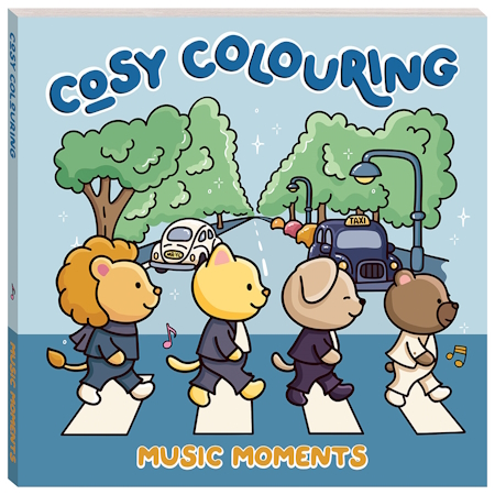 ΒΙΒΛΙΟ ΖΩΓΡΑΦΙΚΗΣ COSY COLOURING TECHNIQUES MUSIC MOMENTS KAL-58