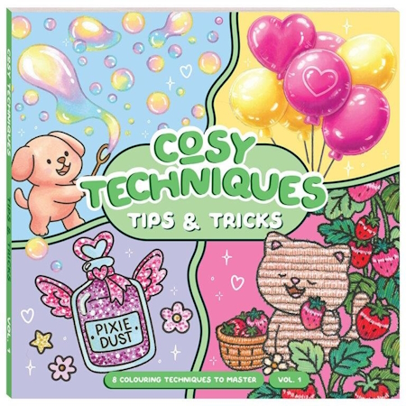 ΒΙΒΛΙΟ ΖΩΓΡΑΦΙΚΗΣ COSY COLOURING TECHNIQUES COSY TECHNIQUES KAL-59
