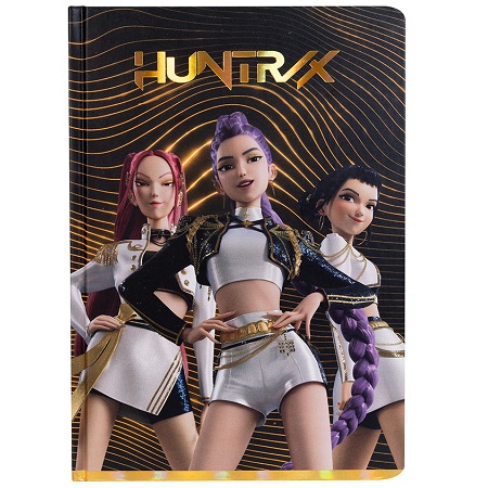 ΣΗΜΕΙΩΜΑΤΑΡΙΟ K-POP DEMON HUNTERS A5 CASEBOUND GOLDEN KD722069