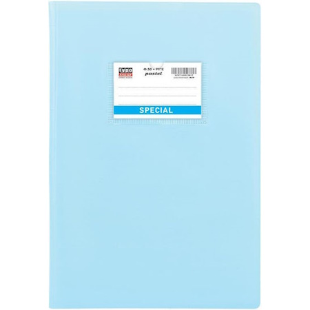 ΤΕΤΡΑΔΙΟ ΕΞΗΓΗΣΕΩΝ SPECIAL PASTEL ΡΙΓΕ Β5 50Φ ΓΑΛΑΖΙΟ TYPOTRUST