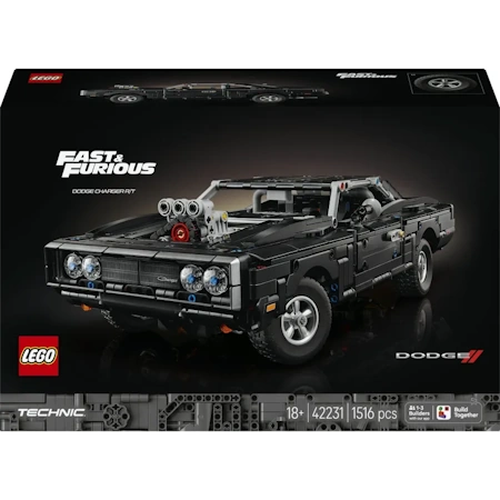 LEGO TECHNIC FAST AND FURIOUS DODGE CHARGER R/T 42231