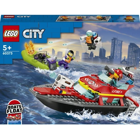 LEGO CITY: FIRE RESCUE BOAT (60373)
