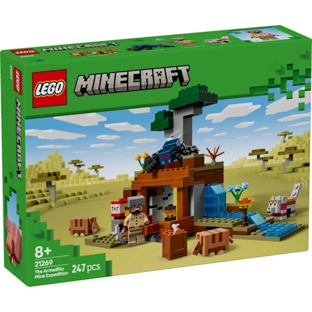 LEGO MINECRAFT Η ΑΠΟΣΤΟΛΗ ΤΟΥ ΑΡΜΑΝΤΙΛΟ ΣΤΟ ΟΡΥΧΕΙΟ 21269
