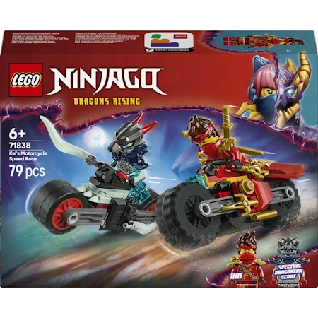 LEGO NINJAGO KAIS MOTORCYCLE SPEED RACE