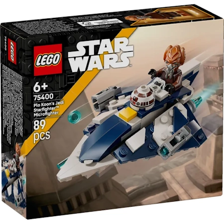 LEGO STAR WARS PLO KOON'S JEDI STARFIGHTER MICROFIGHTER 75400