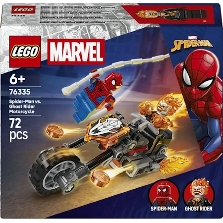LEGO SUPER HEROES SPIDER-MAN VS GHOST RIDER MOTORCYCLE