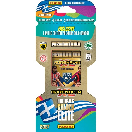 PANINI FIFA 365 2027 ADRENALYN XL ΚΑΡΤΕΣ PANINI GOLD BLISTER
