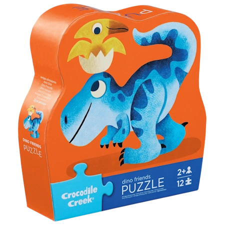 CROCODILE CREEK ΠΑΙΔΙΚΟ ΠΑΖΛ ΜΕ 12 ΚΟΜΜΑΤΙΑ DINO FRIENDS