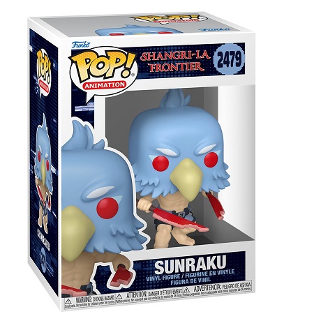 FUNKO POP - ANIMATION - SHANGRI-LA FRONTIER - SUNRAKU #2479 VINYL FIGURE